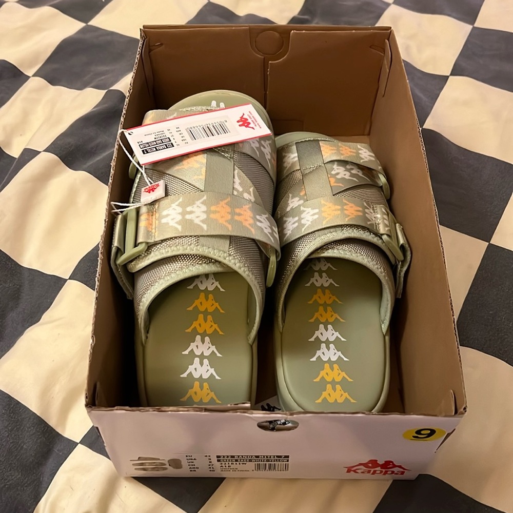 Size 9 NWT KAPPA ACTIVE Kappa 222 Banda Mitel Slide Sandal